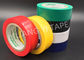 Nastro elettrico colorato dell'adesivo di gomma, nastro adesivo elettrico del film del PVC